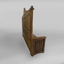 Cassapanca in legno, 1930 ca. 