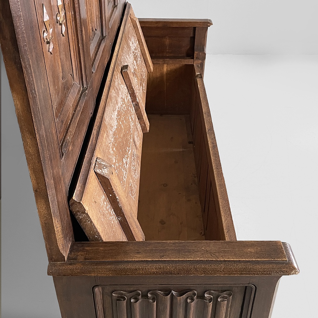 Cassapanca in legno, 1930 ca. 