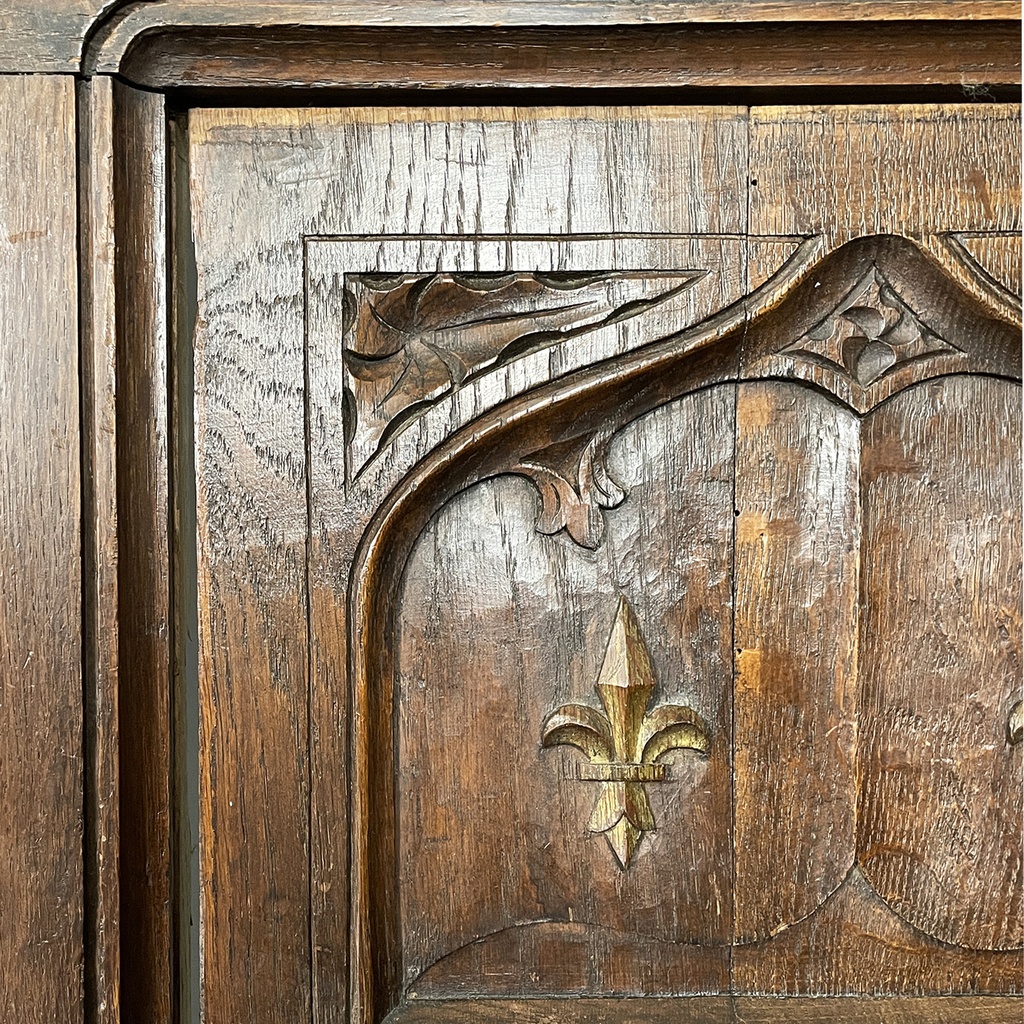 Cassapanca in legno, 1930 ca. 