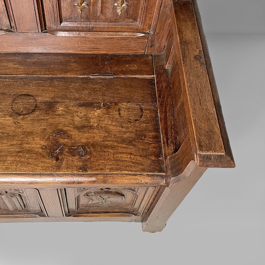 Cassapanca in legno, 1930 ca. 