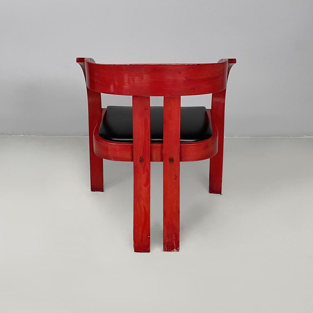 Sedie Elisa di Giovanni Battista Bassi per Poltronova, 1970 ca.