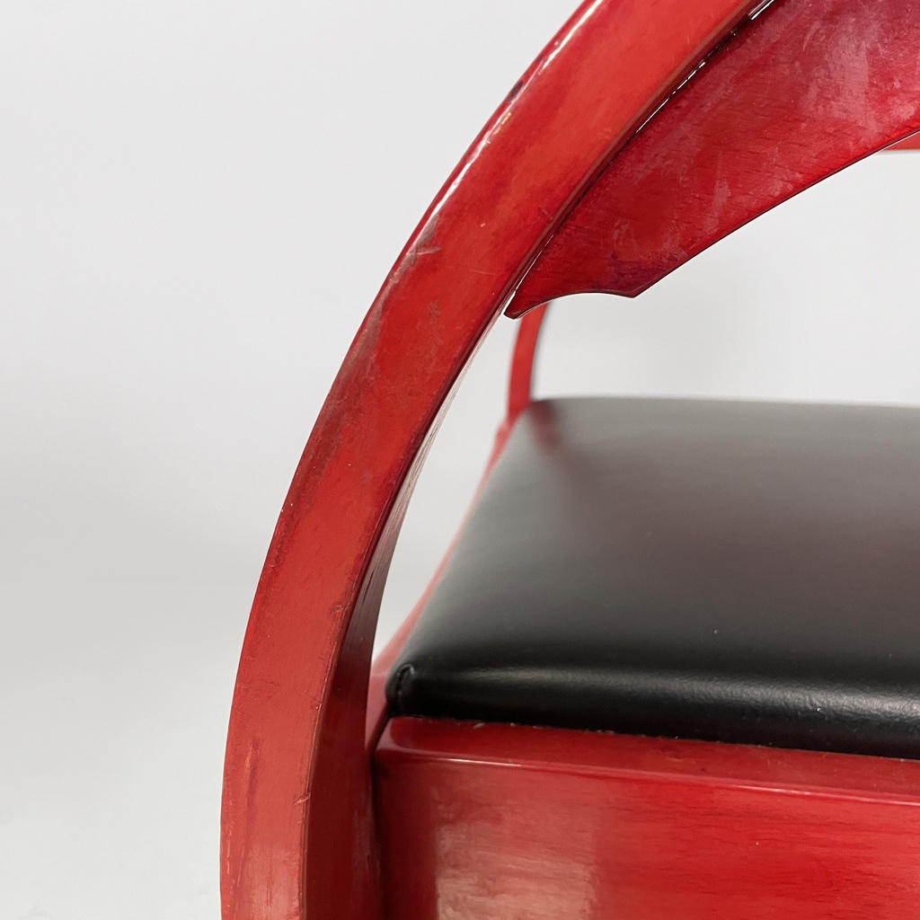 Sedie Elisa di Giovanni Battista Bassi per Poltronova, 1970 ca.