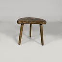 Sgabello da tavolo in legno, 1950 ca.