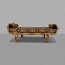 Daybed in rattan, 1960 ca.