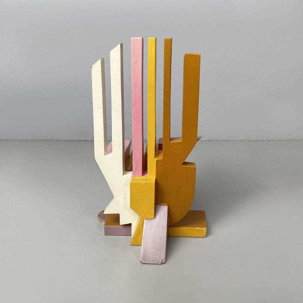 Scultura Portacarte Futur Balla, 1980 ca.