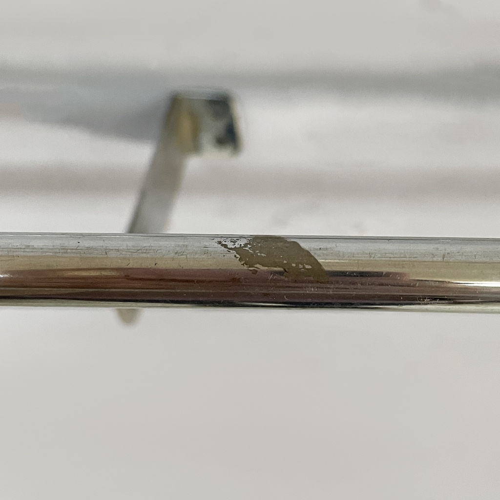 Appendiabiti con cappelliera in metallo, 1940 ca.