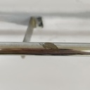 Appendiabiti con cappelliera in metallo, 1940 ca.