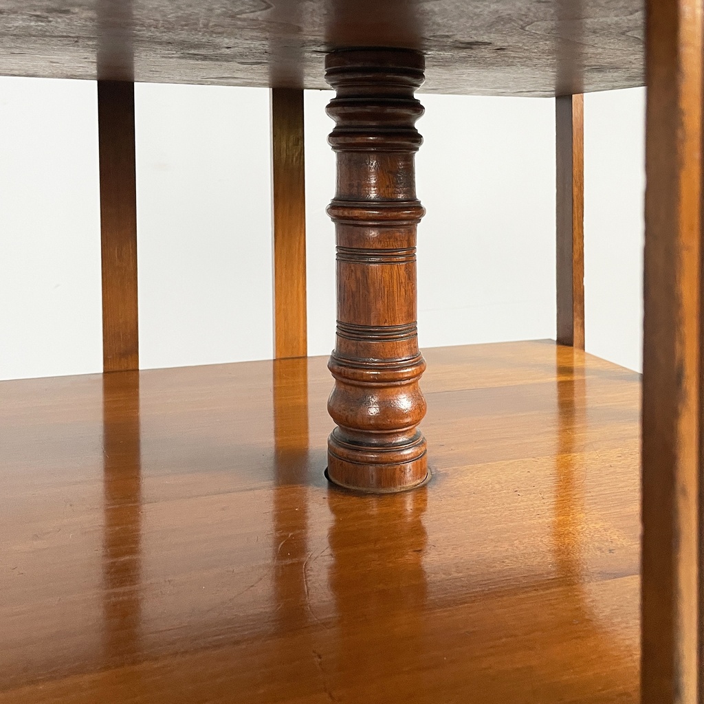 Libreria girevole in legno, 1940 ca.