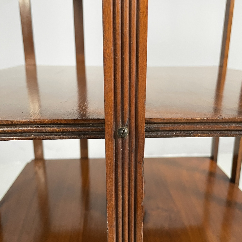 Libreria girevole in legno, 1940 ca.