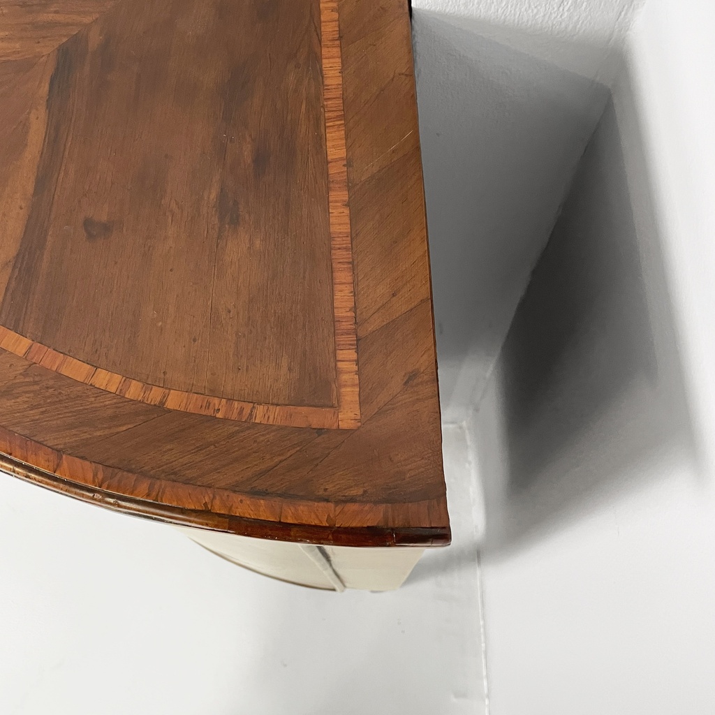 Consolle angolare in legno, 1940 ca.