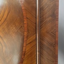 Consolle angolare in legno, 1940 ca.