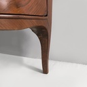 Consolle angolare in legno, 1940 ca.