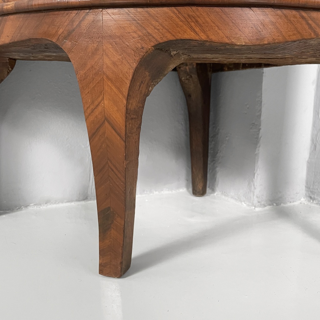 Consolle angolare in legno, 1940 ca.