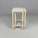 Tavoli da caffè in legno bianco, 1940 ca.