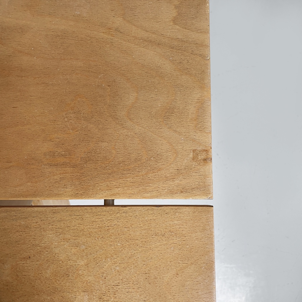 Tavolo da pranzo Crate di Gerrit Rietveld per Cassina, 1980 ca. 