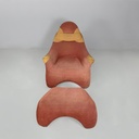 Poltrona con poggiapiedi Hal di Marc Sadler per Cassina, 1990 ca. 