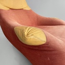 Poltrona con poggiapiedi Hal di Marc Sadler per Cassina, 1990 ca. 