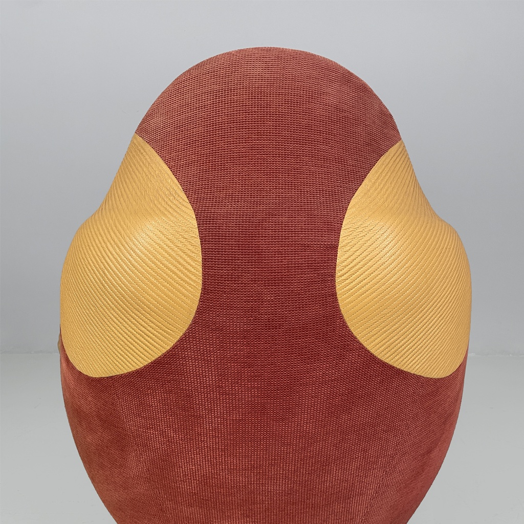 Poltrona con poggiapiedi Hal di Marc Sadler per Cassina, 1990 ca. 