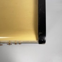 Cassettiera in legno chiaro e nero, 1930 ca.