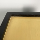 Cassettiera in legno chiaro e nero, 1930 ca.