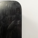 Cassettiera in legno chiaro e nero, 1930 ca.