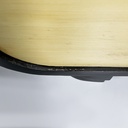 Cassettiera in legno chiaro e nero, 1930 ca.