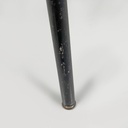 Poltrona in tessuto zebrato, 1970 ca. 