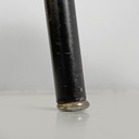 Poltrona in tessuto zebrato, 1970 ca. 