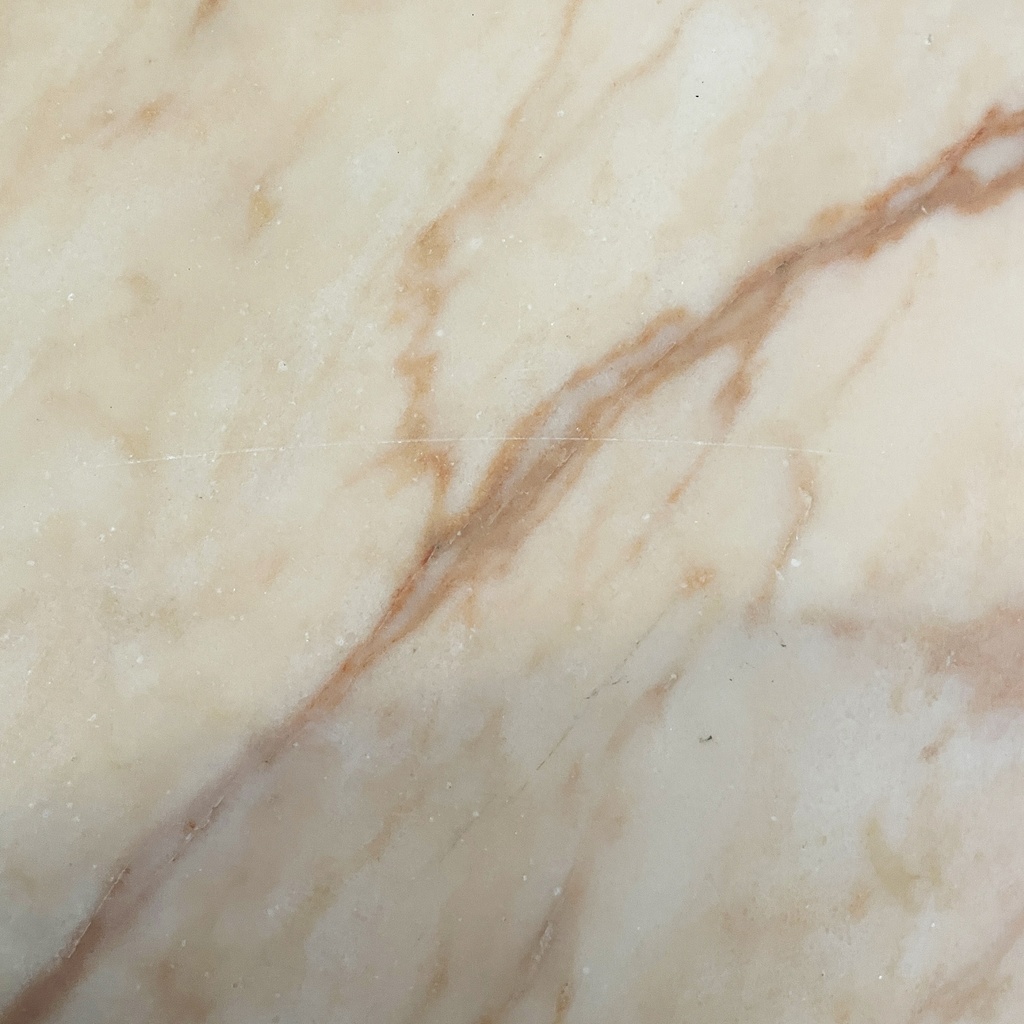 Consolle da parete in marmo rosa e nero, 1980 ca.