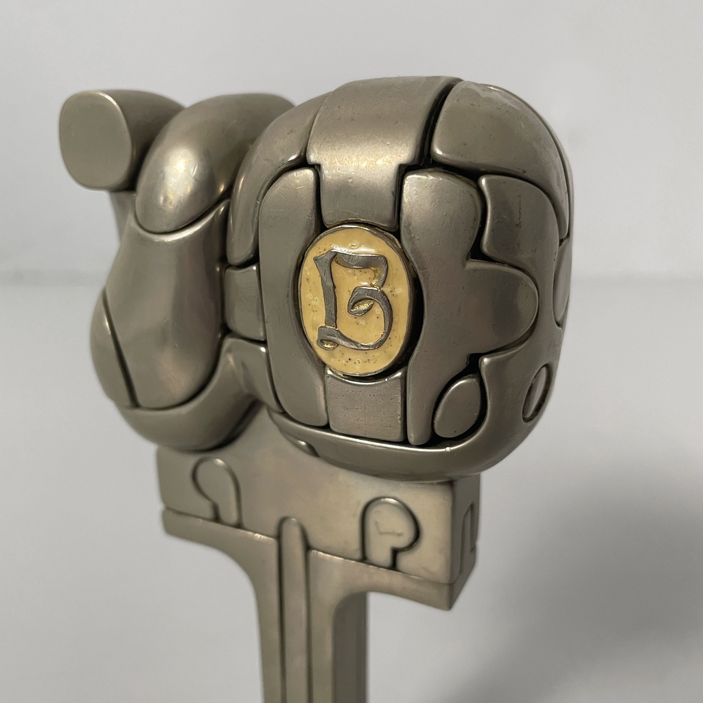 Scultura Cristina di Miguel Berrocal, 1970 ca.