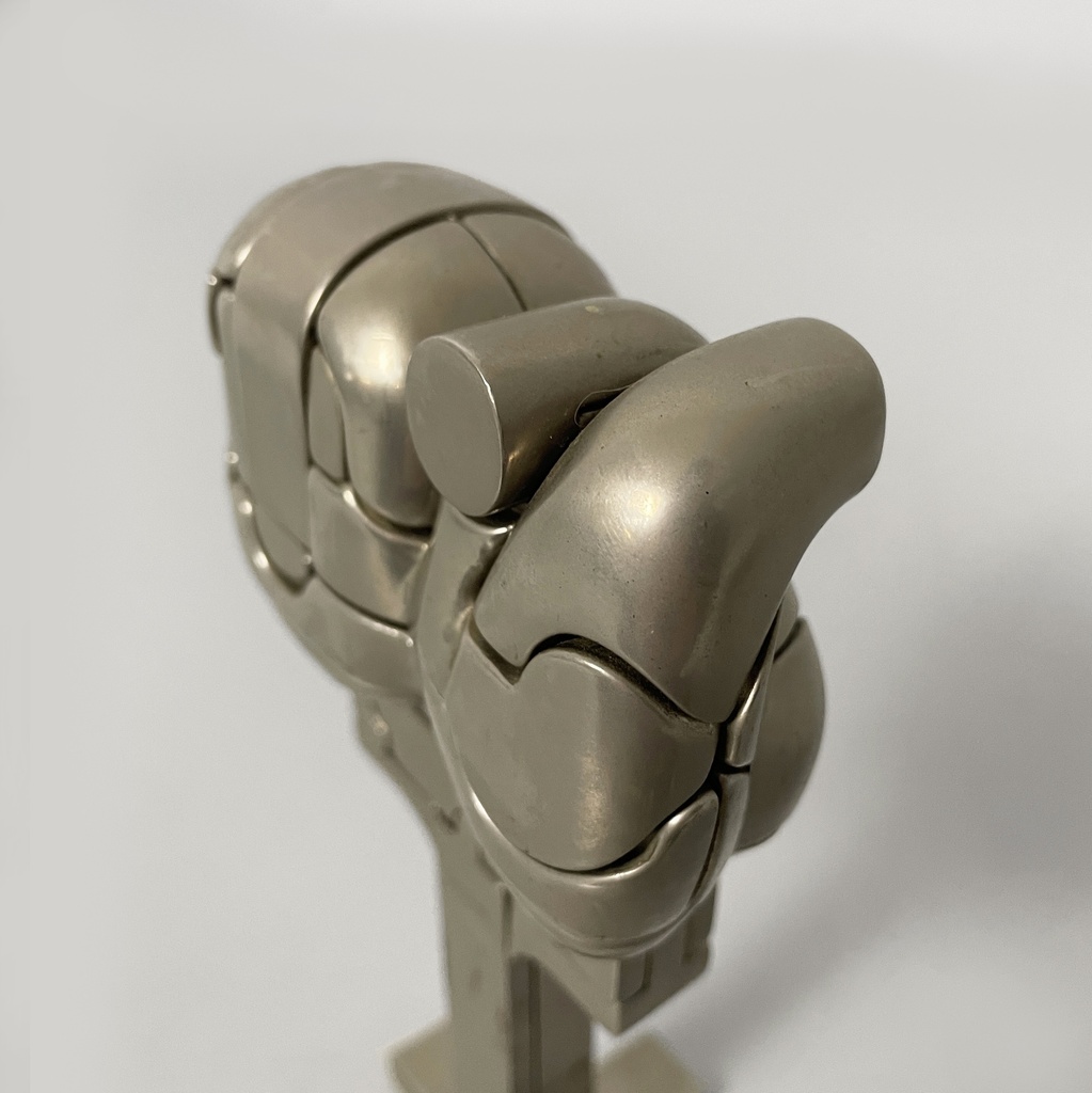 Scultura Cristina di Miguel Berrocal, 1970 ca.