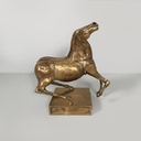 Scultura Il Cavallo di Bruno Cassinari e Miguel Berrocal, 1973