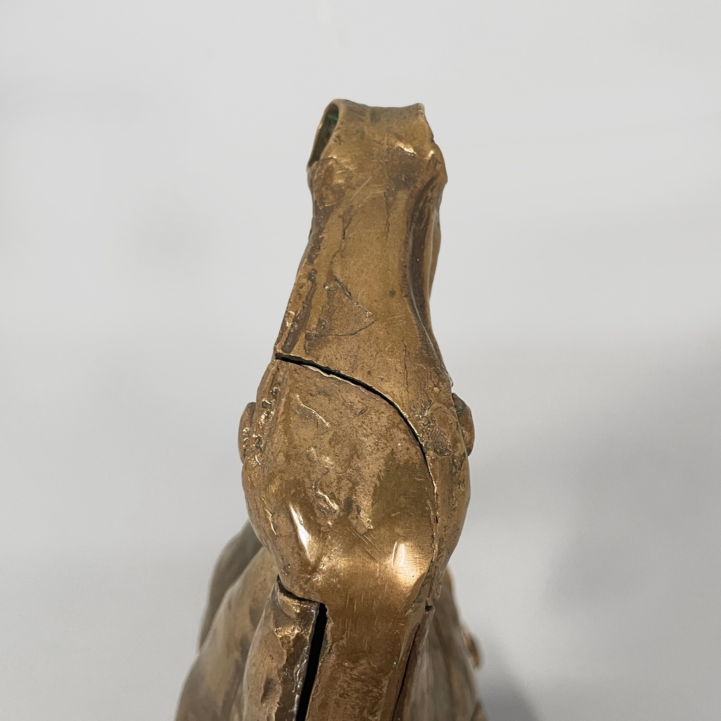Scultura Il Cavallo di Bruno Cassinari e Miguel Berrocal, 1973