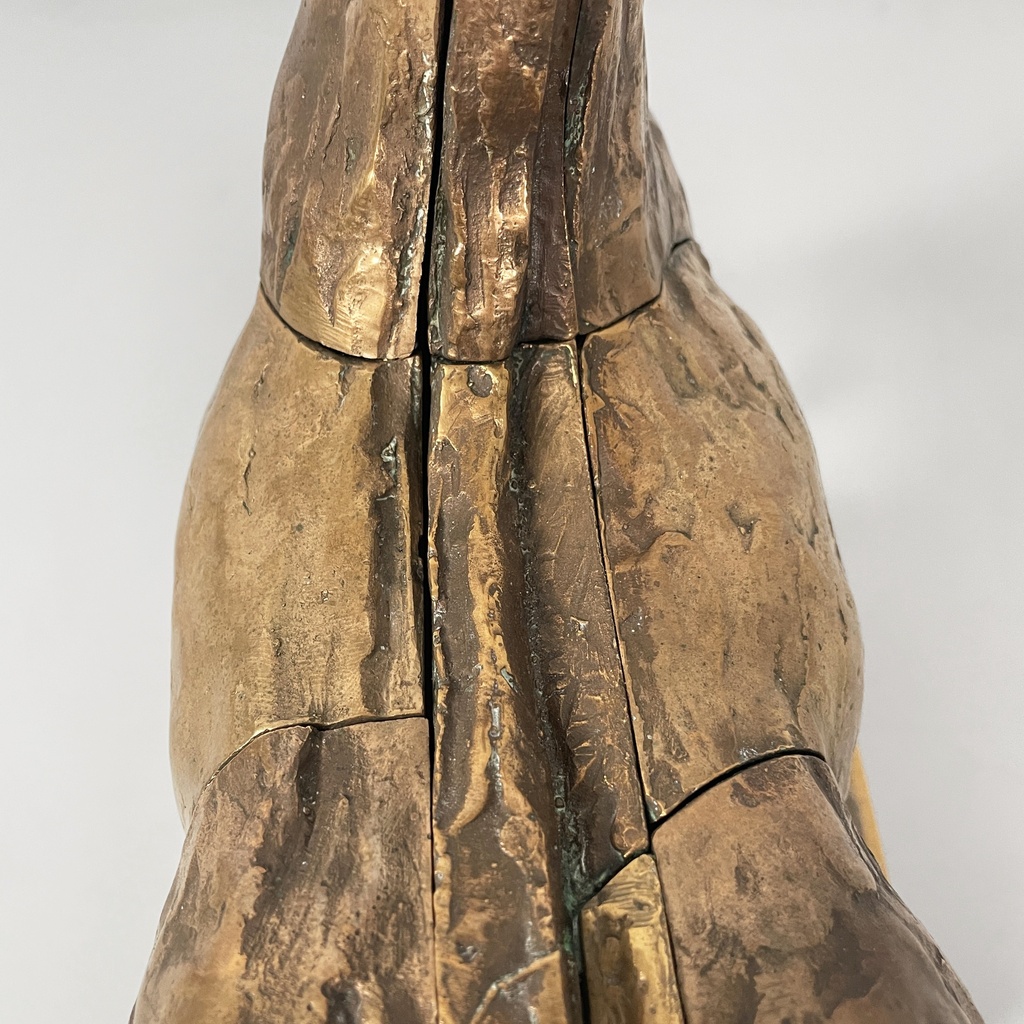 Scultura Il Cavallo di Bruno Cassinari e Miguel Berrocal, 1973