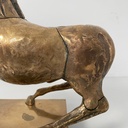 Scultura Il Cavallo di Bruno Cassinari e Miguel Berrocal, 1973
