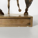 Scultura Il Cavallo di Bruno Cassinari e Miguel Berrocal, 1973