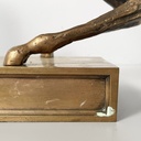Scultura Il Cavallo di Bruno Cassinari e Miguel Berrocal, 1973
