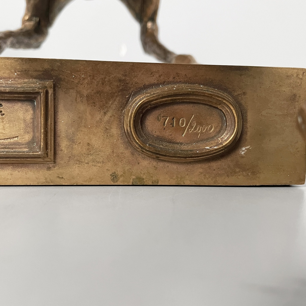 Scultura Il Cavallo di Bruno Cassinari e Miguel Berrocal, 1973