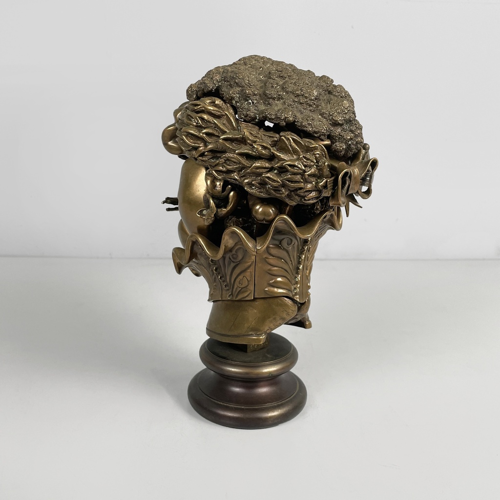 Scultura Omaggio ad Arcimboldo di Miguel Berrocal, 1976-79