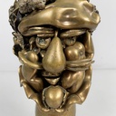 Scultura Omaggio ad Arcimboldo di Miguel Berrocal, 1976-79