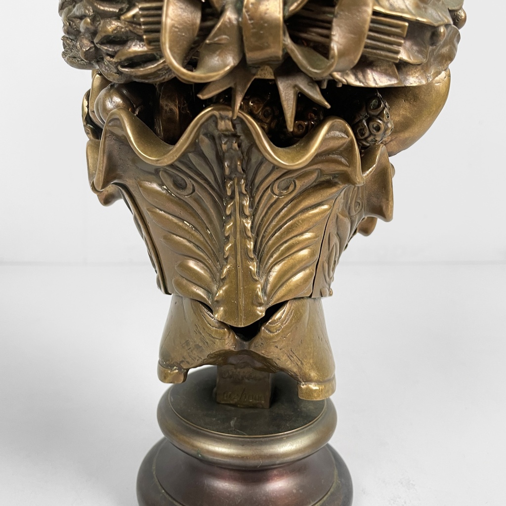 Scultura Omaggio ad Arcimboldo di Miguel Berrocal, 1976-79