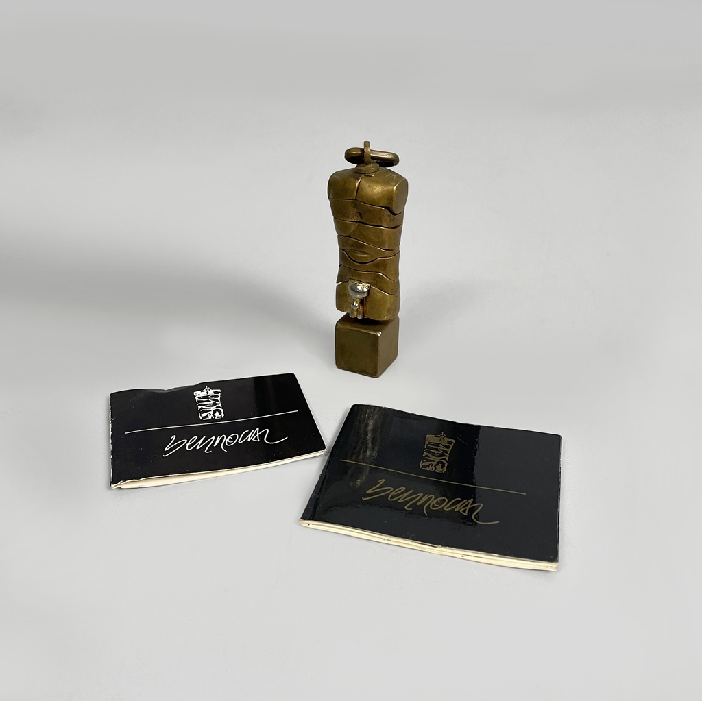 Scultura Micro David Off di Miguel Berrocal, 1969-71