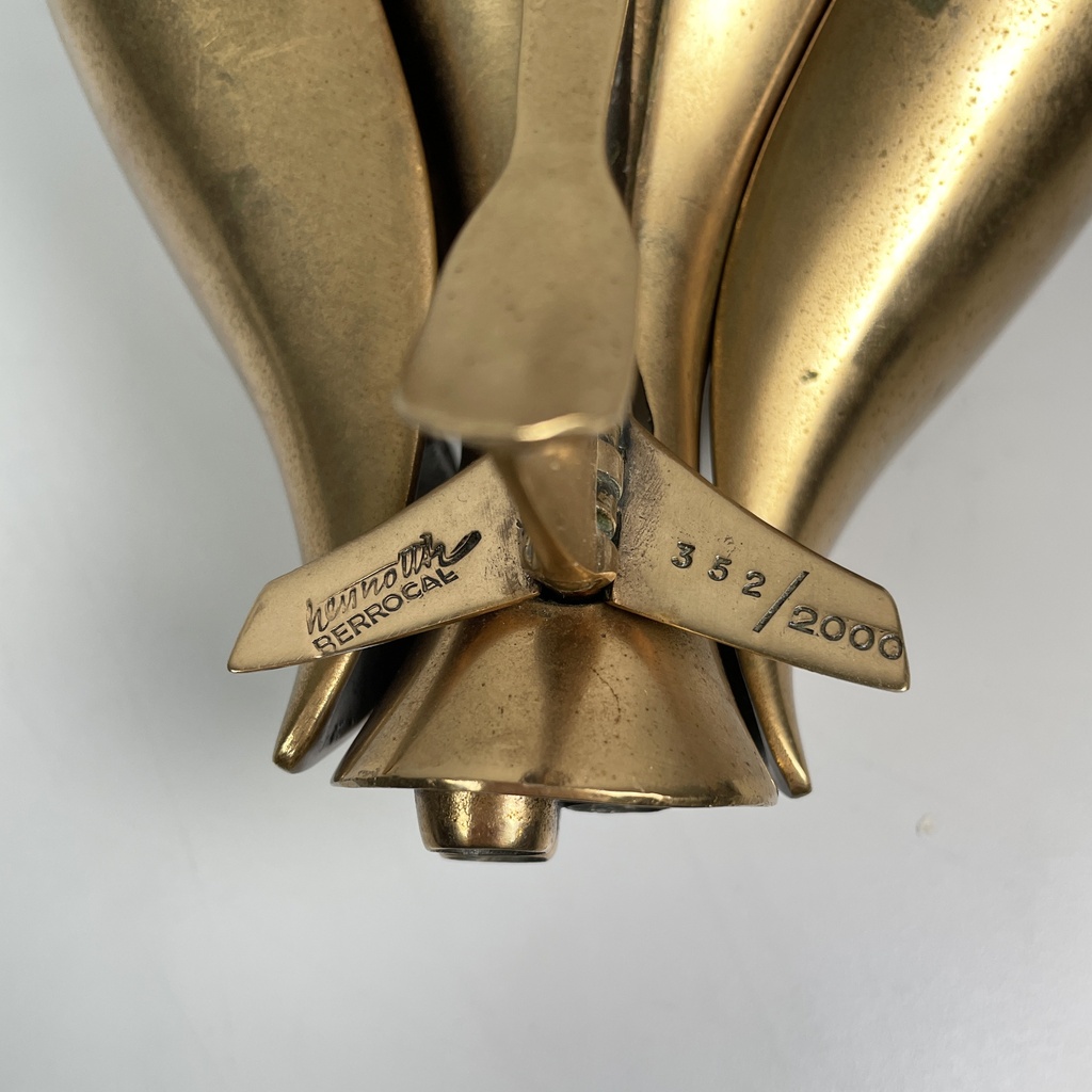 Scultura Paloma Jet di Miguel Berrocal, 1976