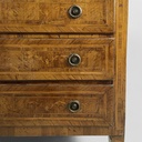 Cassettiera a ribalta in legno, 1700 ca.