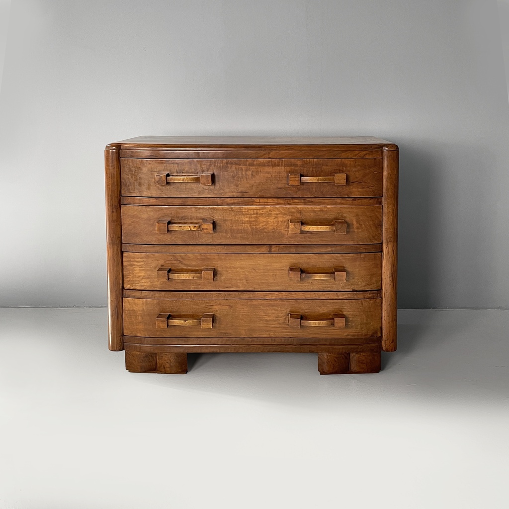Cassettiera in legno, 1930 ca.