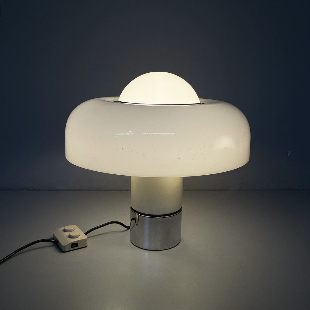 Lampada da tavolo Brumbury di Luigi Massoni per Harvey Guzzini, 1970 ca.