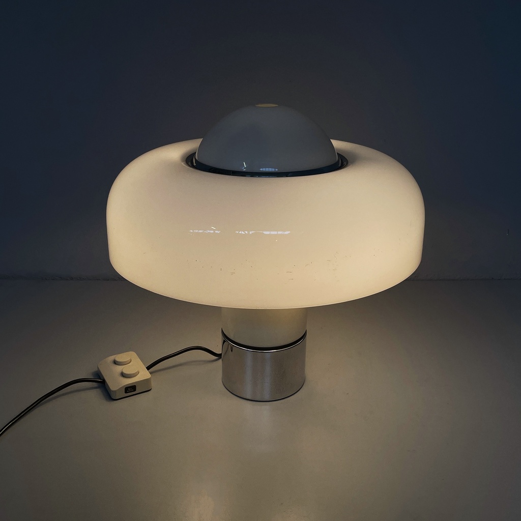 Lampada da tavolo Brumbury di Luigi Massoni per Harvey Guzzini, 1970 ca.