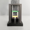 Orologio da tavolo Metropole di George J. Sowden per Memphis, 1982