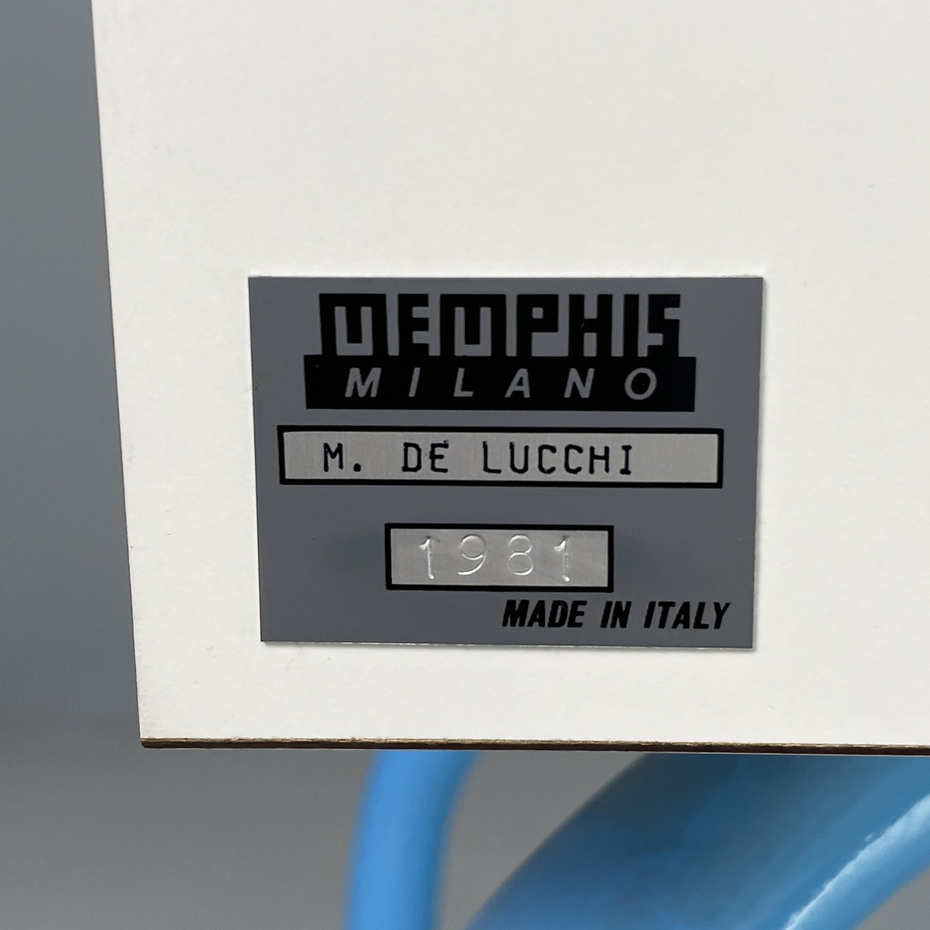 Sedia Riveria di Michele de Lucchi per Memphis, 1981