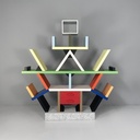 Libreria Carlton di Ettore Sottsass per Memphis, 1981
